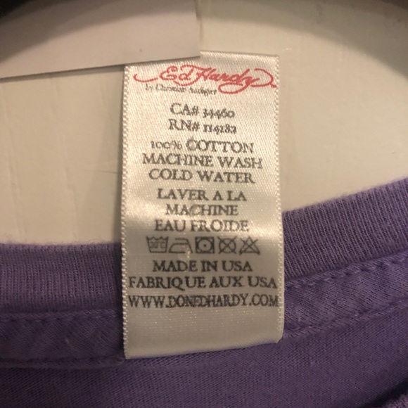 Ed Hardy Christian Audigier Retro Short Sleeve tee - Picture 5 of 10